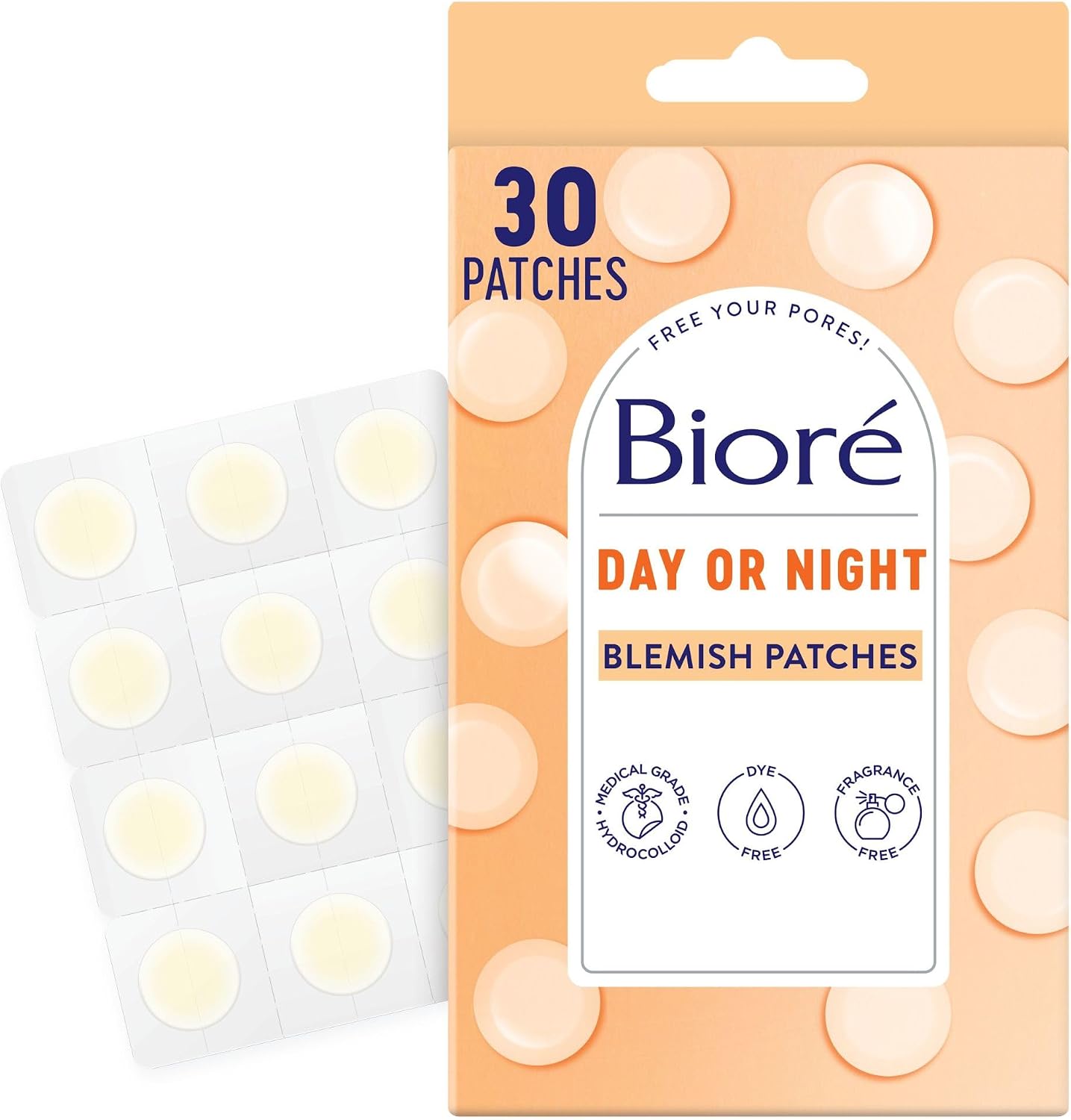 Biore Cover and Conquer Blemish Patch front packaging view