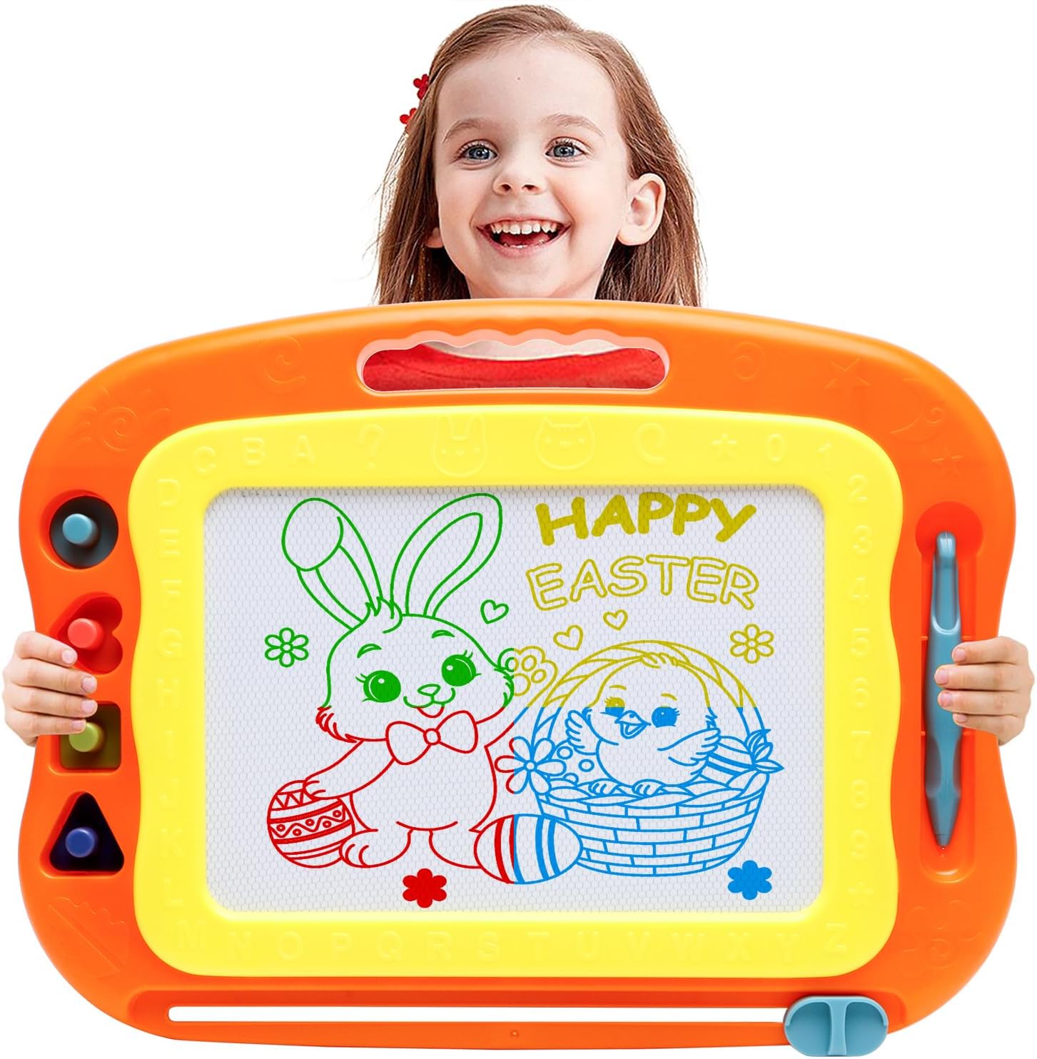 Bablocvid 15 inch magnetic drawing board front view for kids