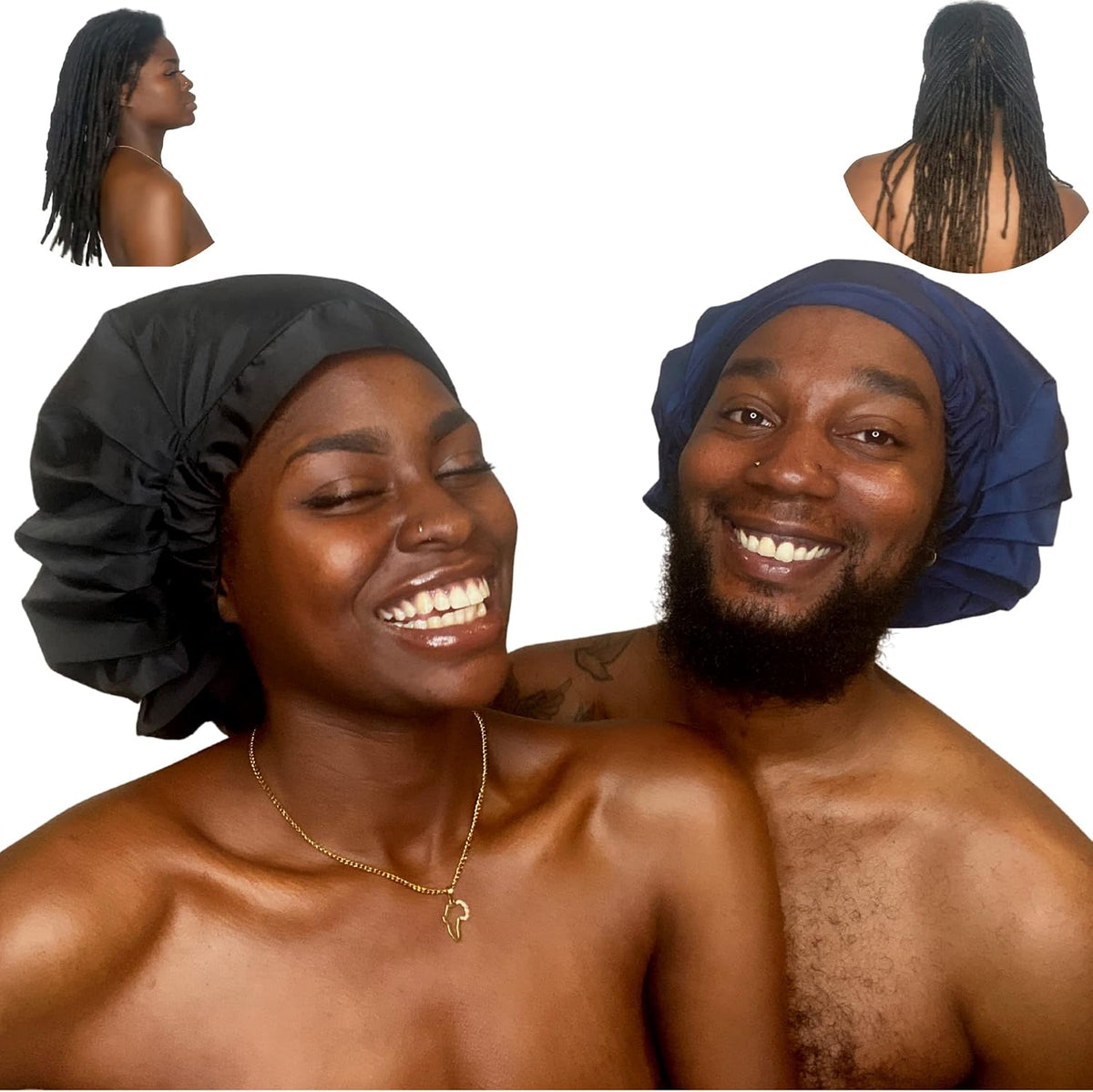 TTAT waterproof cap folded for travel and spa