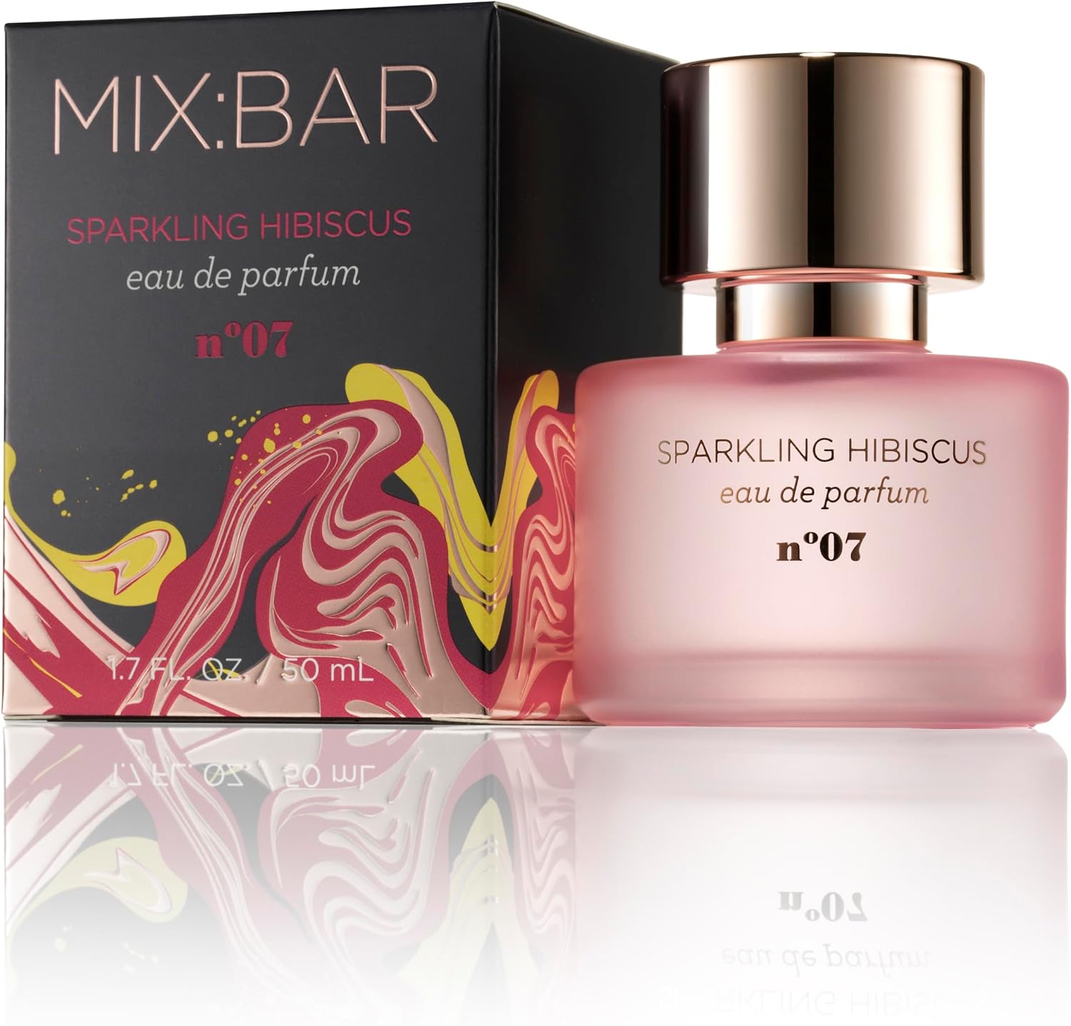Mix:Bar Sparkling Hibiscus perfume bottle front view packaging