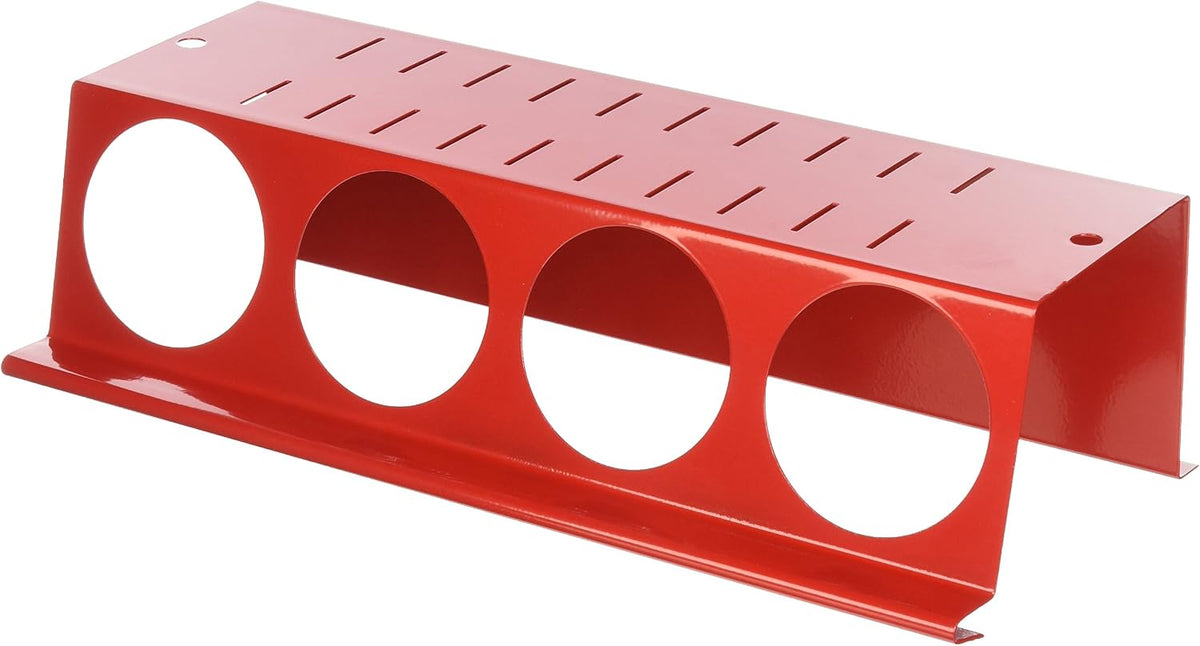 Wall Control pegboard spray can holder bracket front view
