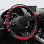 NICEASY steering wheel cover installed in car interior