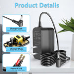 Iokofjoa 18V charger showing cord length and plug design