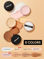 Sheglam Baked Glow Setting Powder side profile with black lid