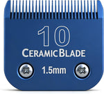 Authentic DODAER ceramic replacement blades for dogs and cats presented on a clean background