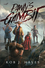 Rob J Hayes Pawn's Gambit paperback front cover view best fantasy book