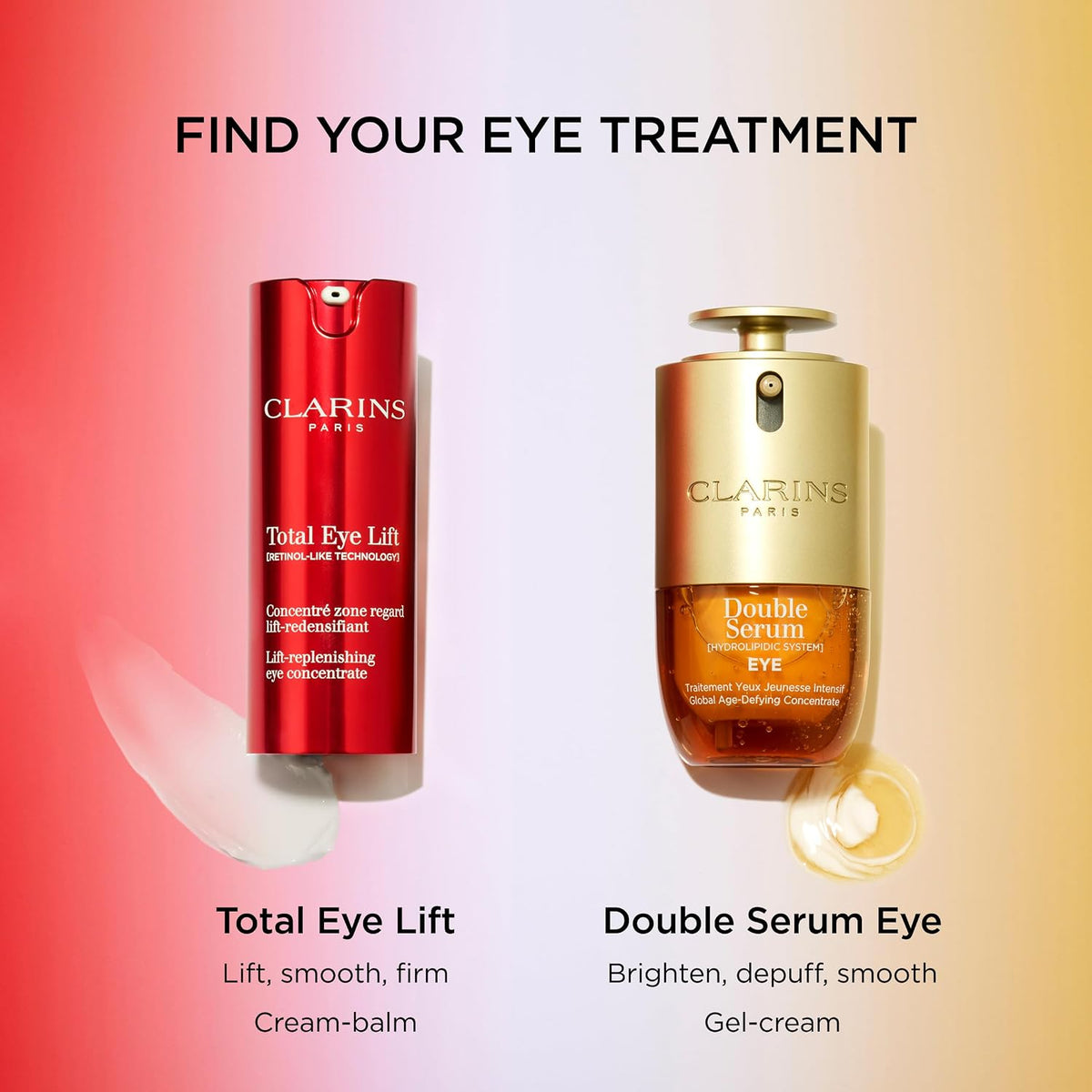 CLARINS NEW DOUBLE SERUM Eye Brightening & Depuffing Anti-Aging Treatment | 2-in-1 eye treatment, 6 plant extracts & 5 active molecules. Visibly reduces dark circles, puffiness & fine lines in 7 days.* - Image 13