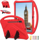 Kids Case for Samsung Galaxy Tab S10 Lite/ S10 FE/ S9 FE 10.9 inch/Tab S9/ S8/ S7 5G Tablet 11" with Anti-Slip Handle Stand Lightweight Soft EVA Shockproof Kickstand Girl Boy Cover, Black - Image 11