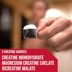 Rule 1 Charged Creatine Mandarin Mango flavor callout graphic