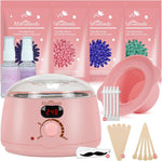 Maromamix digital wax warmer hair removal kit front view showing the electric machine and silicone pot.