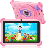 Trayoo 7 inch Kids Tablet in pink front view