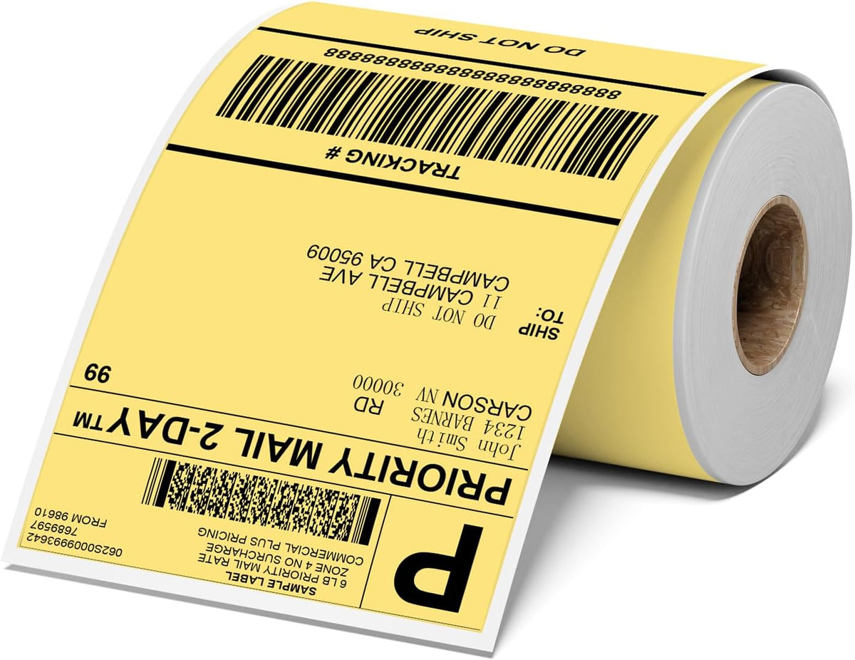 4x6 Thermal Labels (Pack of 500 4x6 Roll Shipping Labels) | Compatible with JADENS, ASprink, Phomemo, Rollo, Zebra, Omezizy and Other Shipping Label Printers - Image 13