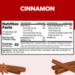 Taboom cinnamon candy bag with clear labeling