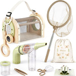 Dreamon Kids Bug Catching Kit front view with wooden habitat