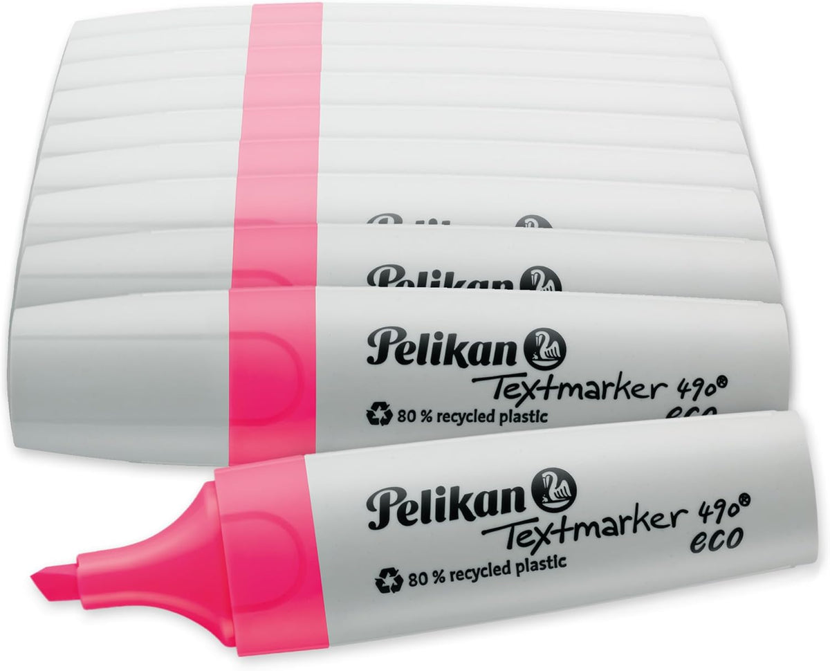 Pelikan eco highlighter recycled plastic barrel view