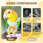 AQOYNQ parakeet flight suit package containing six colorful printed pieces