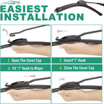 Windsmile brand label on wiper connector