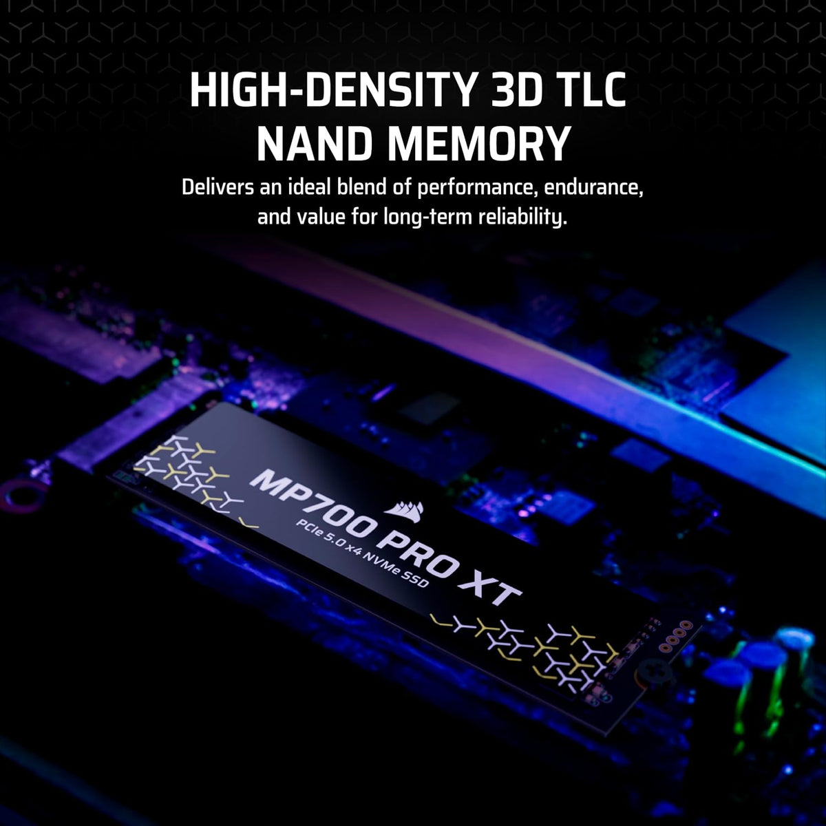Corsair MP700 PRO XT 2TB connector pin details