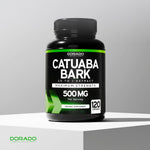 Close up of Dorado Nutrition 120 capsules supplement packaging