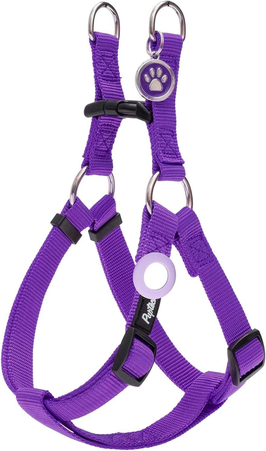 PUPTECK No Pull Dog Harness Large Sized Step-in Adjustable Puppy Vest | Soft Webbing Basic Halter with ID Tag for Outdoor Walking - Image 15