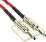 DiMarzio black instrument cable packaged for USA import delivery