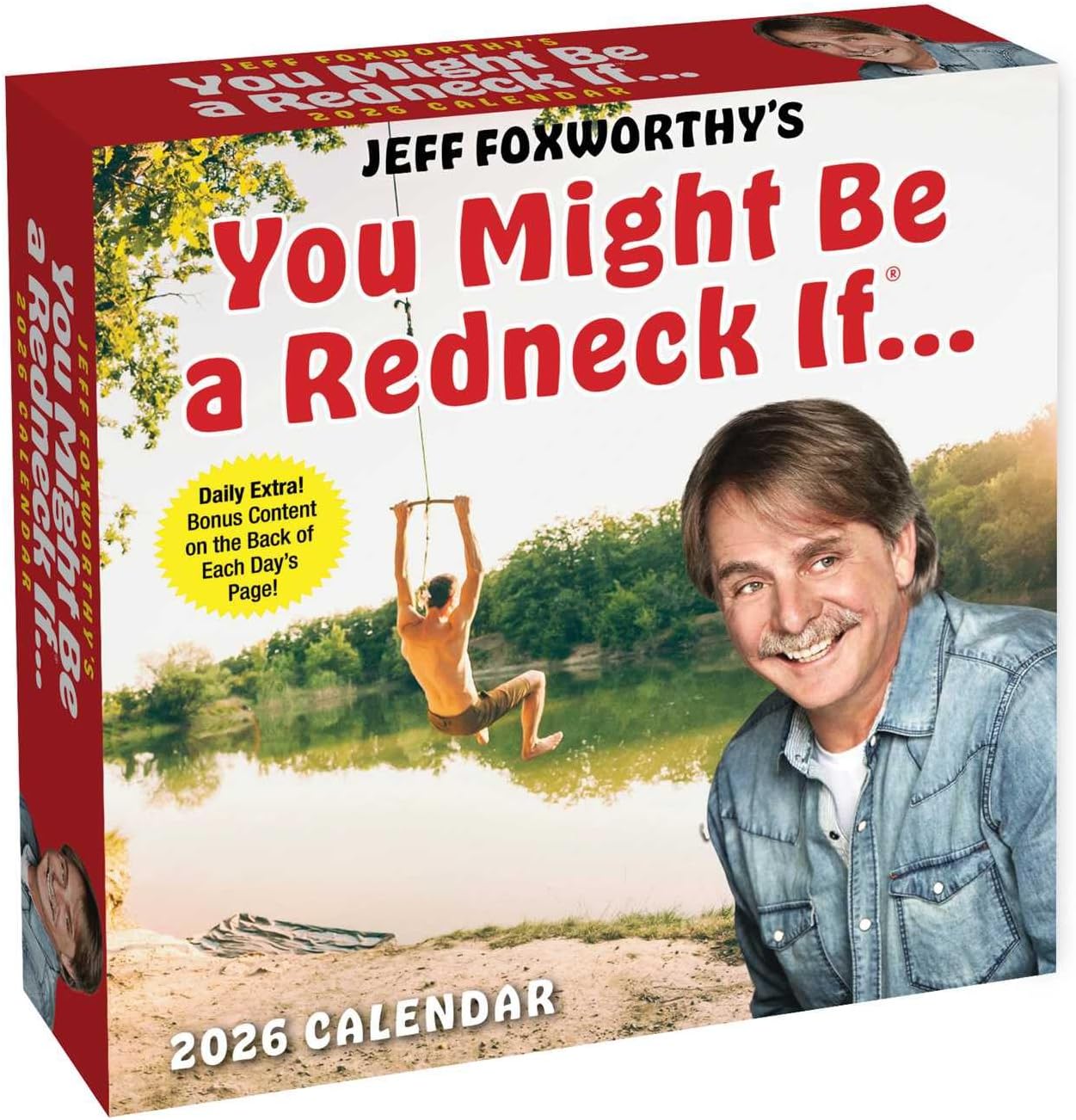 Jeff Foxworthy's You Might Be A Redneck If. . . 2026 Day-to-Day Calendar - Image 1