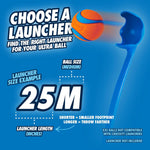 Chuckit! Fetch Medley ball size comparison with hand