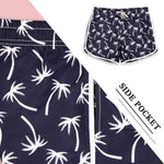 Prefer To Life womens board shorts slim cut silhouette on model