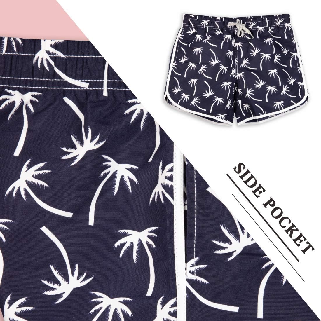 Prefer To Life womens board shorts slim cut silhouette on model