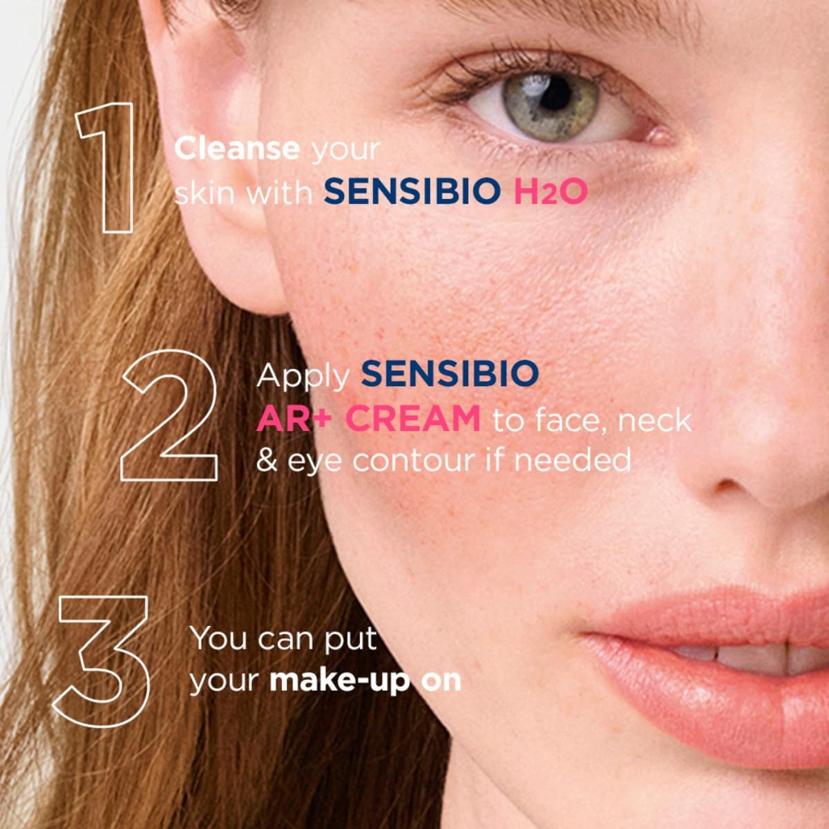 Back of Bioderma Sensibio AR Plus packaging showing ingredients