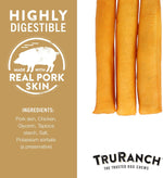Truranch premium collagen chews for dogs ingredient callout