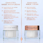 Charlotte Tilbury niacinamide infused face cream inner pod replacement demonstration.