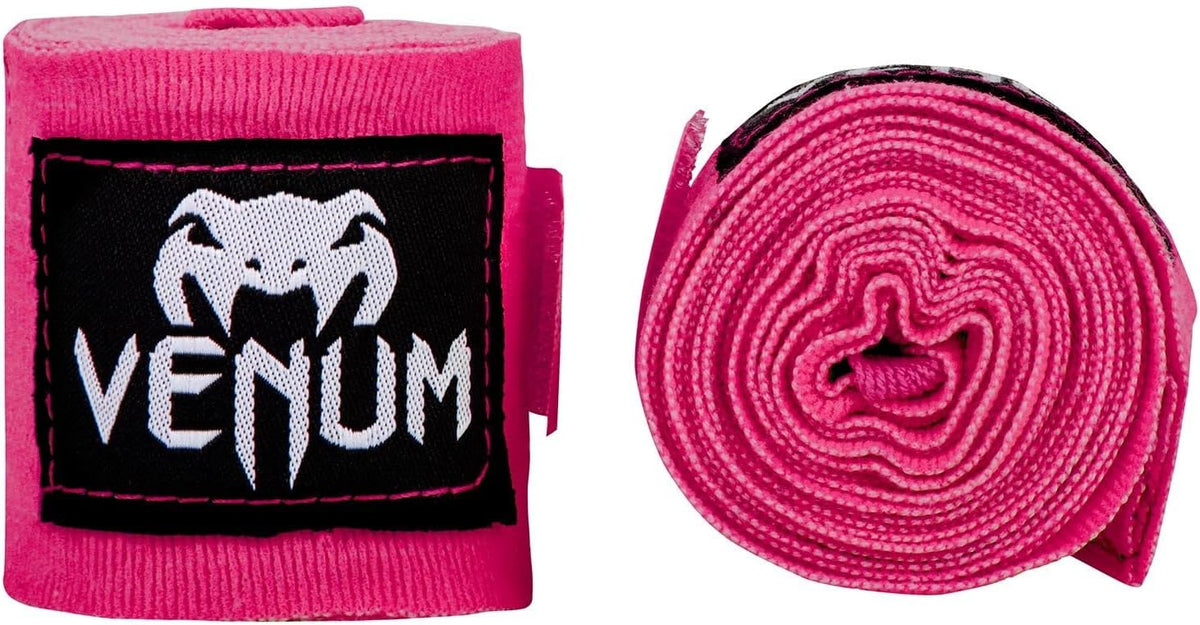 Venum boxing hand wraps velcro strap detail