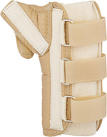 Rolyan thumb stabilizer showing adjustable strap closures
