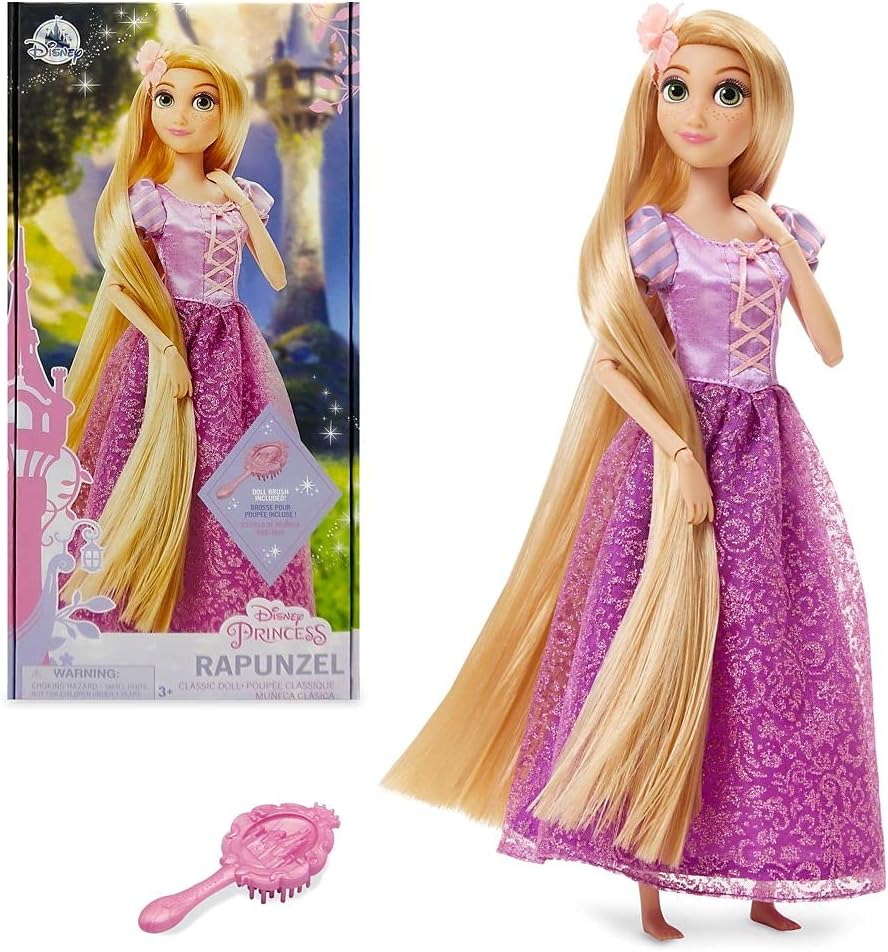 Disney Store Official Princess Classic Doll (Moana), 11 Inches, Includes Brush with Molded Details, Fully Posable Toy in Classic Outfit - Disney Princess Toys - Image 13