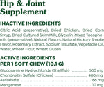 Greenies chicken flavored healthy joint supplement for large and small dogs