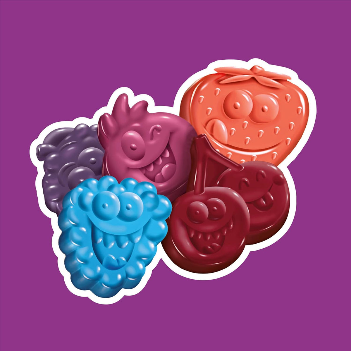 Pouring soft and chewy Jolly Rancher berry gummies out of the resealable USA import bag.