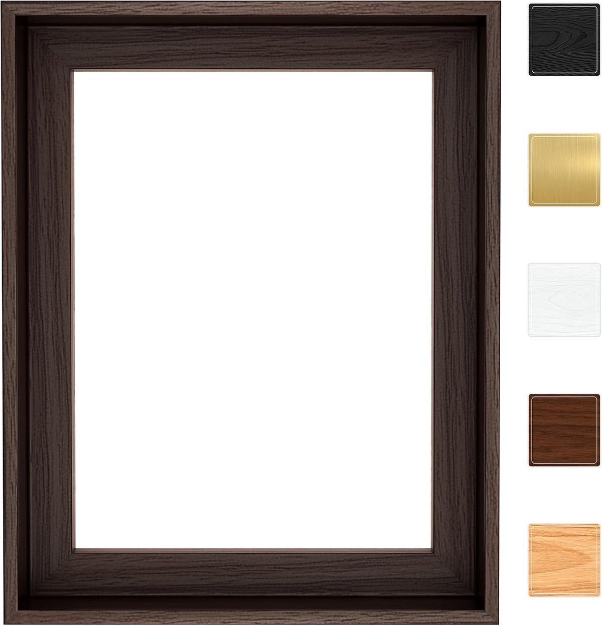 P&L Art canvas floater frame high density polystyrene material texture