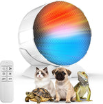 Runcasa 200W Reptile Heat Mats Space Heater front view showcasing the sleek design and heating surface.