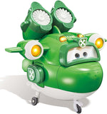 Super Wings deluxe transforming Supercharged Mira airplane toy front view