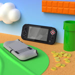 PlayVital Nintendo Switch Lite hard shell showing precise cutouts for charging ports and speakers