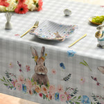 Horaldaily holiday table cover displayed for a spring picnic or party.