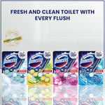 Domestos Power Lime Rim Block full set