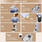 Hwonmte pet feeding station parts disassembled for cleaning