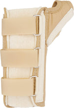 Rolyan wrist and thumb spica splint front view