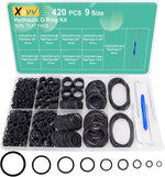 XBVV 1020 Pcs O Ring Kit 20 Size Nitrile Rubber O Ring Assortment Set for Car Auto Vehicle Repair Faucet Plumbing Air or Gas Sealing Connections Resist Oil and Heat - Image 11