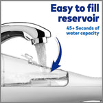 Waterpik Cordless Plus Water Flosser reservoir capacity