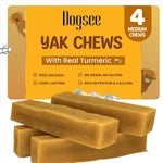 Dogsee Himalayan Yak Cheese Chews with Turmeric 2lb (Medium -12 Pack) 60% Protein Long-Lasting Natural Treats for Dogs Anti-Inflammatory Odorless & Helps with Teeth Cleaning - Image 15