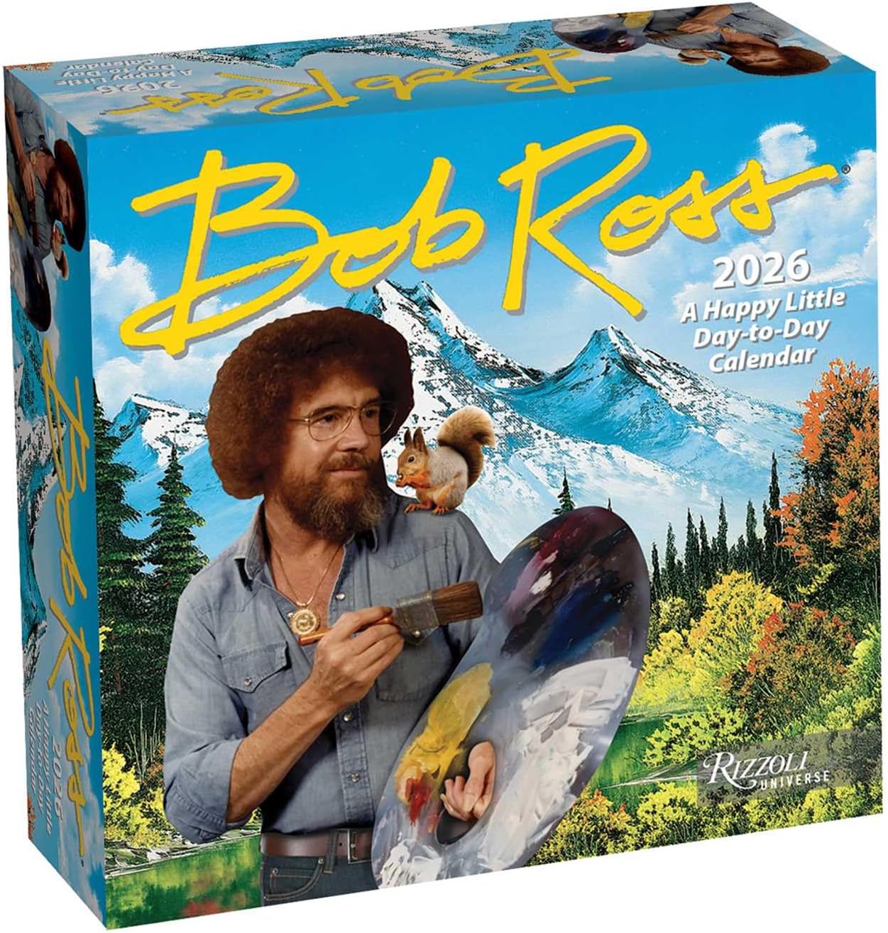 Bob Ross 2026 Day-to-Day Calendar - Image 1