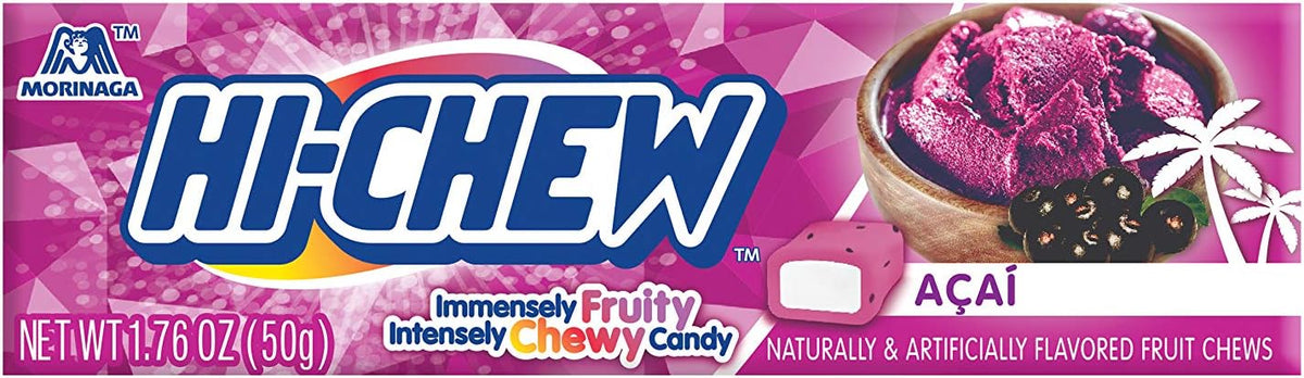 Hi-Chew eight flavor variety sticks open box arrangement